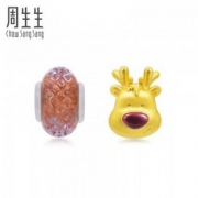 天猫 6月1日0点：Chow Sang Sang 周生生 Charme Murano Glass 90003B 驯鹿串珠手链