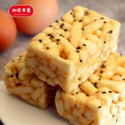 初见半夏  沙琪玛 (芝麻味)500g *8件