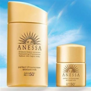 Anessa 安热沙 SPF50+ PA++++ 小金瓶防晒乳60ml+小金瓶10ml
