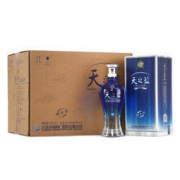 洋河（YangHe）蓝色经典天之蓝 52度375ml*6整箱装浓香型白酒（新老包装随机发货）