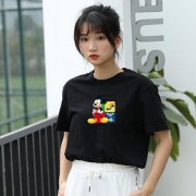 娇能 女士纯棉短袖T恤 *2件