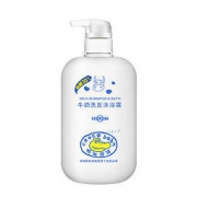 croco baby 鳄鱼宝宝 经典牛奶系列 婴幼儿洗发沐浴二合一 650g *8件