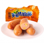 京东PLUS会员： PLqihui 齐汇 火腿香肠玉米热狗肠 28g*10只 *6件