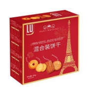 露怡 饼干蛋糕 曲奇饼干 混合装饼干礼盒 390g*4件