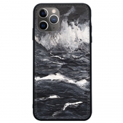 紫色回忆 iPhoneX-11Pro Max 山水油画 全包防摔皮纹手机壳 8元包邮（需用券）