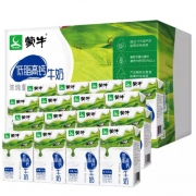 PLUS会员：蒙牛 低脂高钙牛奶 250ml*16 礼盒装