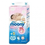 moony 婴儿纸尿裤 XL44片 191.43元包邮