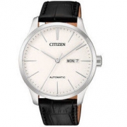 西铁城(CITIZEN)手表 自动机械皮表带商务男表NH8350-08BB
