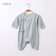 61预售：aqpa 新生儿绑带哈衣 低至38元（定金10元，6月1日付尾款）