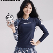 TOSWIM 拓胜 经典长袖 一体式游泳衣 205元