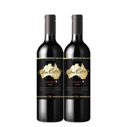 京东PLUS会员： Edin 伊顿 设拉子红葡萄酒 750ml 2018年 2瓶装