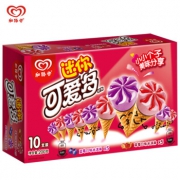 京东PLUS会员：WALL'S 和路雪  蓝莓草莓口味冰淇淋  20g*10支  *9件 92.42元（双重优惠）