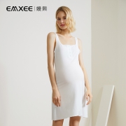 1日0点、61预告：EMXEE 嫚熙 莫代尔打底怀孕期哺乳背心裙 89.5元包邮（前2小时）