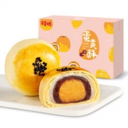 百草味 豆沙味雪媚娘蛋黄酥6枚300g*2件