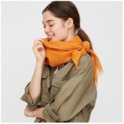 UNIQLO 优衣库 422351 棉麻围巾
