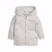 H＆M HM0525581 婴儿长袖按扣连帽开衫