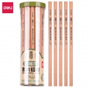得力 学生三角原木铅笔 30支装 6.9元包邮（需用券）