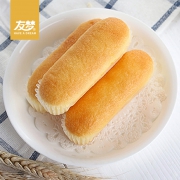 友梦 一口奶棒蛋糕500g整箱 早餐办公室零食品点心 限时送250g 17.8元