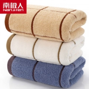南极人 纯棉加大加厚毛巾 3条 34*75cm