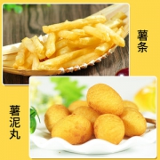 麦当劳供应商 美国辛普劳 simplot 进口黄油薯泥丸 500g