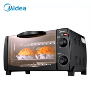 Midea 美的 T1-L101B 迷你电烤箱 10L 98元包邮