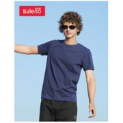 9日0点： Baleno 班尼路 88902284 男女款纯棉纯色t恤