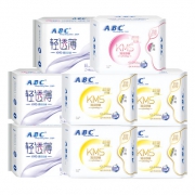 ABC 日夜用卫生巾组合装 10包60片 49.9元包邮