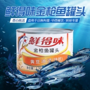 鲜得味 大块金枪鱼肉罐头 1705g*6罐 鱼肉不低于2.6斤/罐