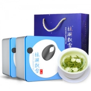 林湖飘雪 特级严选 浓香型 川派茉莉花茶 4g*25袋*2盒