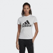 18日0点： adidas 阿迪达斯 W MH BOS TEE 女子运动型格T恤 DZ0013