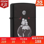 美国原机进口 Zippo 情人静谧依偎彩印 16孔防风打火机