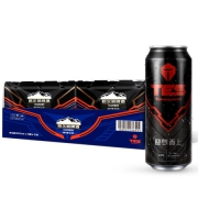 京东PLUS会员：哈尔滨（Harbin）英雄联盟LPL战队TES罐 冰纯啤酒 500ml*18听 *2件