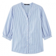 Meters bonwe 美特斯邦威  88722773 女士七分袖衬衫 低至46.7元