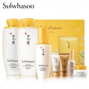 61预售： Sulwhasoo 雪花秀 滋盈水乳三件套装（滋盈爽肤水125ml+滋盈润肤乳125ml+润燥精华90ml+5件套）