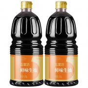 百亿补贴：五里坊 鲜味生抽 2瓶 共5.8斤