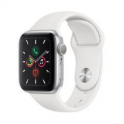 Apple Watch Series 5智能手表 （GPS款 40毫米银色铝金属表壳 )