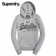 61预售：Superdry 极度干燥 SG20116AUN 毛圈连帽女卫衣 可低至191元（需预购，6月1日付尾款）