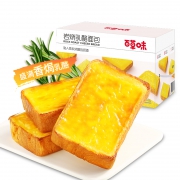 10点开始：百草味 岩烧乳酪吐司面包600g