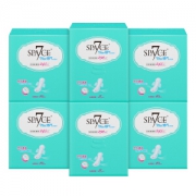 SPACE7 七度空间 Miss透气极净系列 棉柔卫生巾 日用夜用组合装 56片 *4件