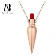 ZSK 091219CD 18K 女士萝卜丁项链