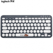 Logitech 罗技 K380 多设备蓝牙键盘 LINE FRIENDS系列-布朗熊