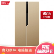 18日0点： KONKA 康佳 BCD-400EGX5S 400升 对开门冰箱