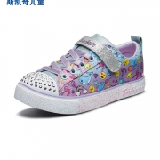 1日0点、61预告：SKECHERS 斯凯奇 女童休闲板鞋 164元包邮（需用券）