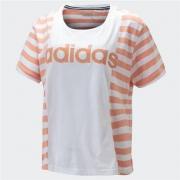 18日0点：adidas 阿迪达斯 neo W C+ TEE 女装运动短袖T恤 DW8003