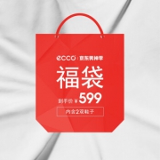 61预告： ECCO 爱步 男鞋福袋 (2双鞋款）