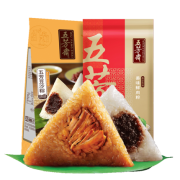 五芳斋 端午粽子 4口味混合装 120g*4个 12.9元包邮（需用券）