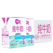 降价、有券的上：田路佳 (Go-field-Ro) 全脂高钙纯牛奶 200ml*24盒*4件