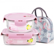 创得玻璃饭盒 可微波炉 500ml