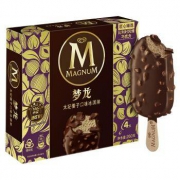 plus会员：梦龙 太妃榛子口味 冰淇淋家庭装 65g*4支*4件