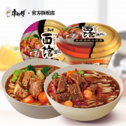 康师傅 Express速达面馆 私房红烧牛肉/香辣川辣牛肉面 2碗装 27.9元包邮（双重优惠）
